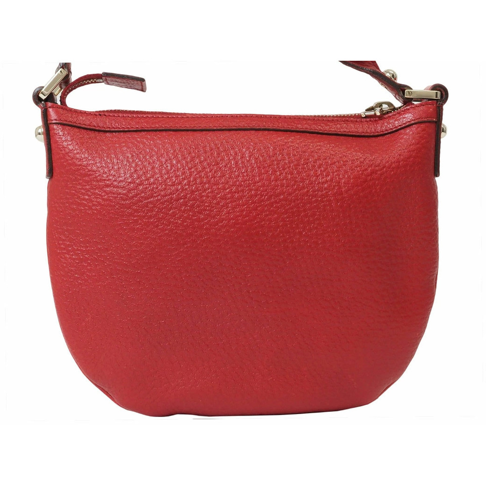 Gucci Sherry Handbag Red Interlocking GG Web Hobo - Picture 4 of 9